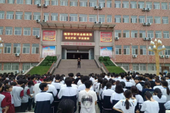 槐芽镇开展“平安教育取教育进校园”勾当